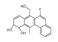 (10S,11S)-6-fluoro-7-(hydroxymethyl)-12-methyl-10,11-dihydrobenzo[a]anthracene-10,11-diol Structure