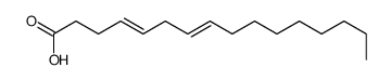 hexadeca-4,7-dienoic acid结构式