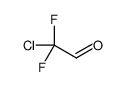 chlorodifluoroacetaldehyde结构式