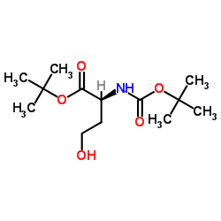 N-(叔丁氧基羰基)-(s)-高丝氨酸叔丁酯图片