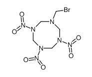 1-(Bromomethyl)-3,5,7-trinitro-1,3,5,7-tetrazacyclooctane Structure