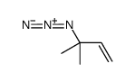 3-azido-3-methylbut-1-ene Structure