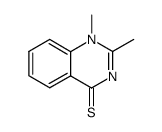 1,2-dimethylquinazoline-4(1H)-thione Structure