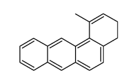 1-methyl-3,4-dihydro-benz[a]anthracene Structure