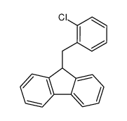 9-(2-chloro-benzyl)-fluorene Structure