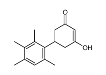 3-hydroxy-5-(2,3,4,6-tetramethylphenyl)cyclohex-2-en-1-one结构式