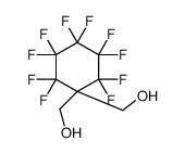 [2,2,3,3,4,4,5,5,6,6-decafluoro-1-(hydroxymethyl)cyclohexyl]methanol结构式