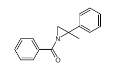 (2-methyl-2-phenylaziridin-1-yl)-phenylmethanone结构式