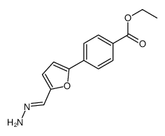 ethyl 4-(5-methanehydrazonoylfuran-2-yl)benzoate Structure