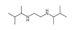 N,N'-Bis-(1,2-dimethyl-propyl)-ethylendiamin (opt.-inakt.)结构式