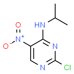(2-chloro-5-nitro-pyrimidin-4-yl)-isopropyl-amine picture
