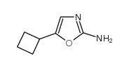 5-cyclobutyl-1,3-oxazol-2-amine Structure