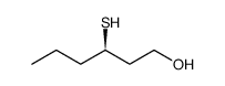 1-Hexanol, 3-mercapto-, (3R)结构式