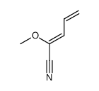 2-methoxy-2,4-pentadienenitrile结构式