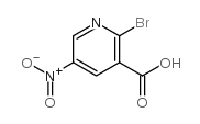 2-bromo-5-nitropyridine-3-carboxylic acid Structure