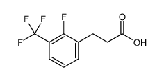 Benzenepropanoic acid, 2-fluoro-3-(trifluoromethyl)结构式