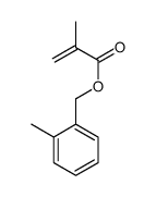 (2-methylphenyl)methyl 2-methylprop-2-enoate结构式