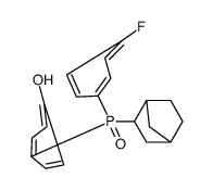 4-[3-bicyclo[2.2.1]heptanyl-(4-fluorophenyl)phosphoryl]phenol Structure