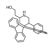 2-[5-[4-(fluoren-9-ylidenemethyl)phenyl]piperidin-2-yl]ethanol Structure