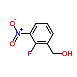 2-Fluoro-3-nitrobenzyl alcohol Structure