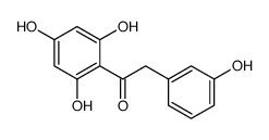 2-(3-hydroxyphenyl)-1-(2,4,6-trihydroxyphenyl)ethanone结构式