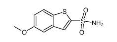 5-methoxy-2-benzothiophenesulfonamide Structure