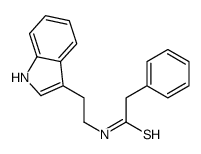 N-[2-(1H-indol-3-yl)ethyl]-2-phenylethanethioamide结构式