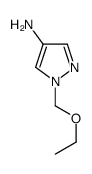 1-(Ethoxymethyl)-1H-pyrazol-4-amine结构式