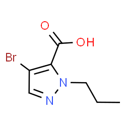 4-Bromo-1-propyl-1H-pyrazole-5-carboxylic acid图片