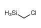 Chloromethylsilane结构式