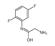 N~1~-(2,5-difluorophenyl)glycinamide(SALTDATA: HCl)结构式