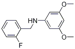 3,5-Dimethoxy-N-(2-fluorobenzyl)aniline picture