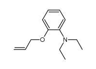 2-allyloxy-N,N-diethylaniline Structure