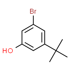 3-bromo-5-tert-butylphenol结构式