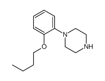 1-(2-butoxyphenyl)piperazine结构式