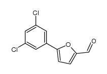 5-(3,5-dichlorophenyl)furan-2-carbaldehyde structure