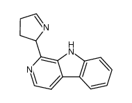 1-(1-pyrrolin-5-yl)-β-carboline Structure