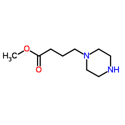Methyl 4-(piperazin-1-yl)butanoate Structure
