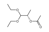 (S)-lactaldehyde diethyl acetal O-acetate Structure