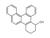 5-hydroxy-5,6,7,8-tetrahydrobenzo[g]chrysene结构式