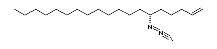 (R)-nonadec-1-en-6-yl azide Structure