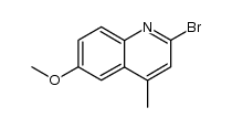 2-bromo-6-methoxy-4-methyl-quinoline结构式