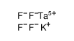 Potassium tantalum fluoride结构式