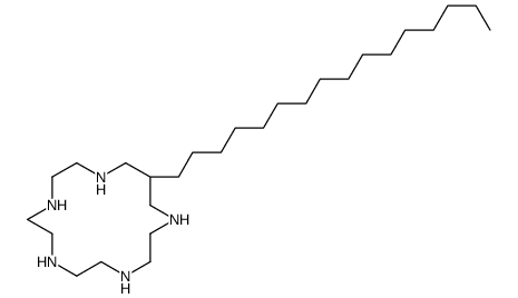 15-hexadecyl-1,4,7,10,13-pentazacyclohexadecane结构式