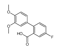 2-(3,4-dimethoxyphenyl)-5-fluorobenzoic acid Structure