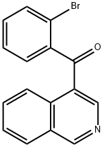 4-(2-Bromobenzoyl)isoquinoline Structure