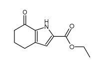 ethyl 7-oxo-4,5,6,7-tetrahydro-1H-indole-2-carboxylate structure