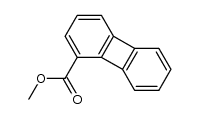 1-Methoxycarbonyl-biphenylen结构式