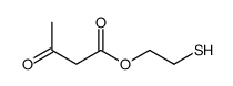 2-sulfanylethyl 3-oxobutanoate结构式