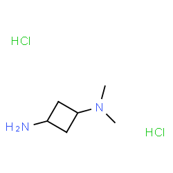 N1,N1-dimethylcyclobutane-1,3-diamine dihydrochloride Structure
